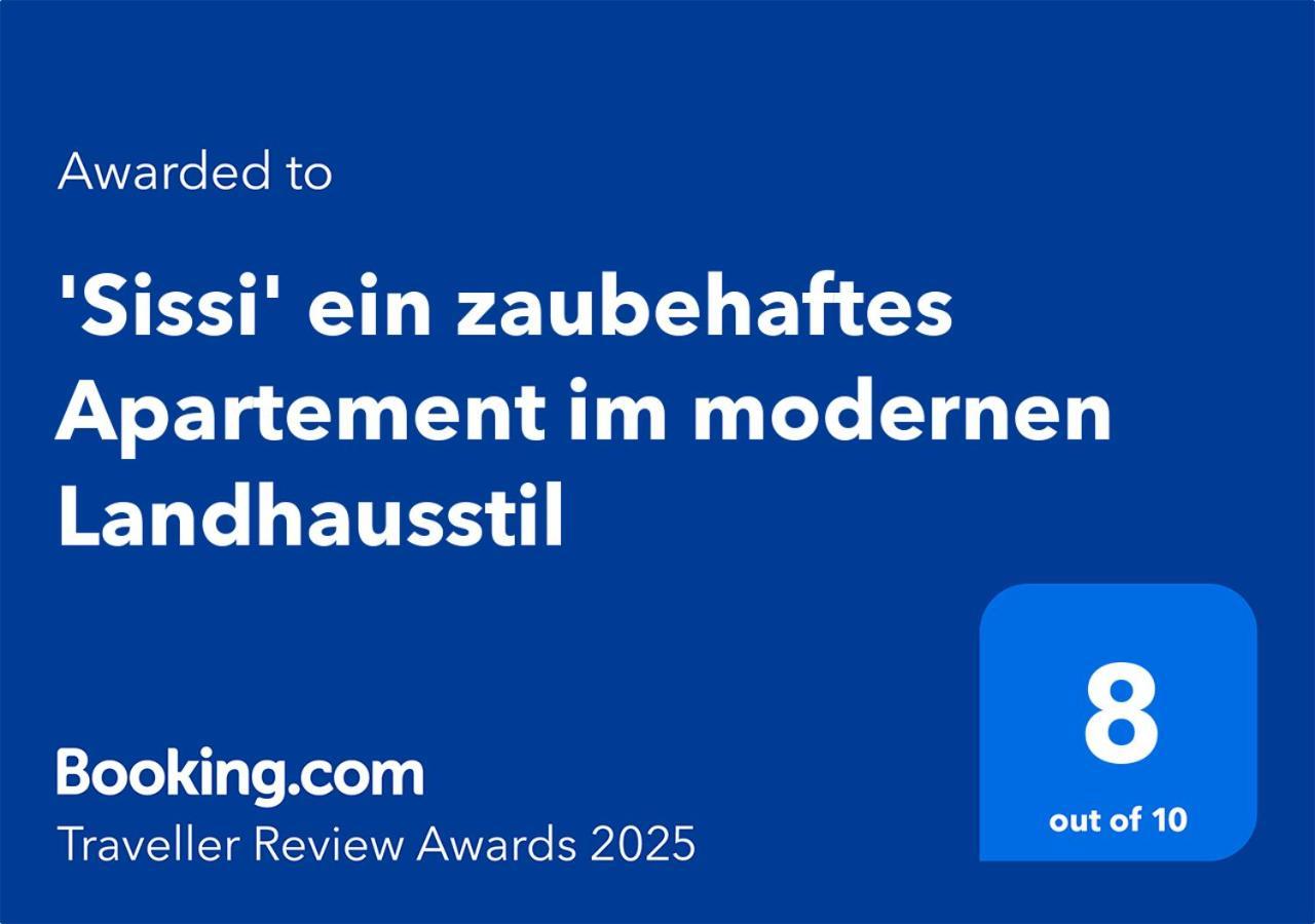 'Sissi' Ein Zaubehaftes Apartement Im Modernen Landhausstil Oberammergau Exterior foto